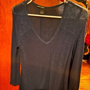 DKNY Lightweight Navy Sweater